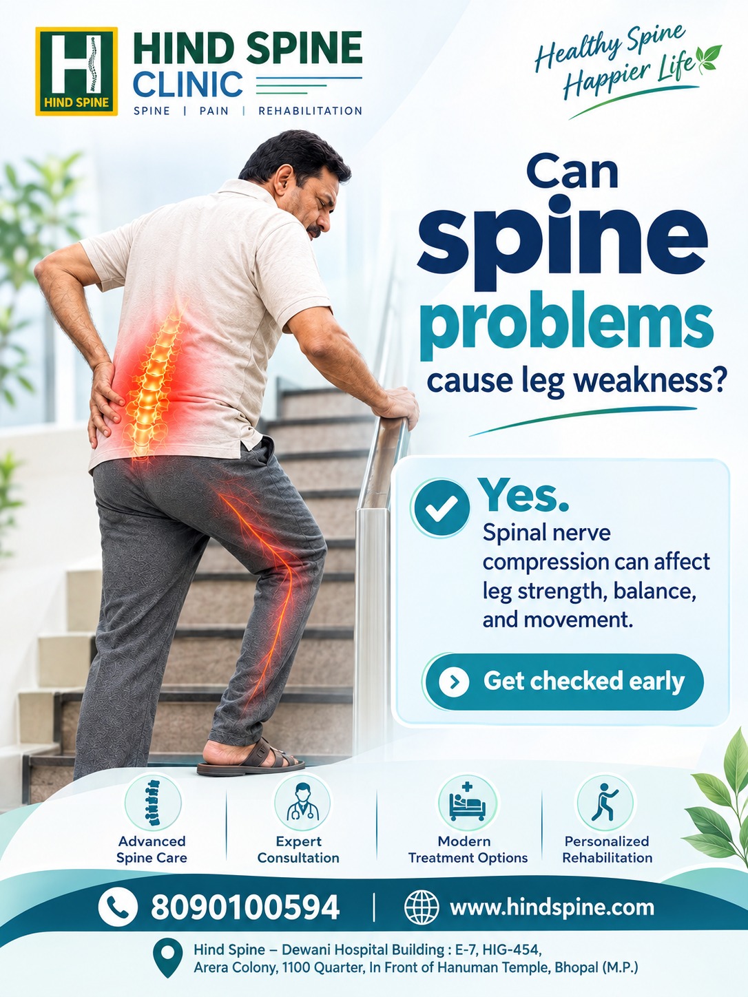 Spine Clinic in Bhopal | Advanced Spine Care at Hind Spine Clinic