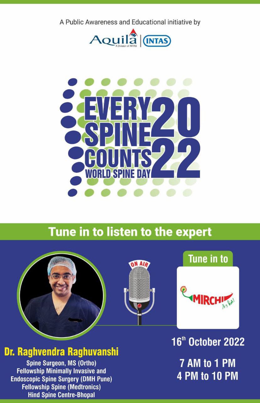 98.3 Radio Mirchi Special Feature - World Spine Day